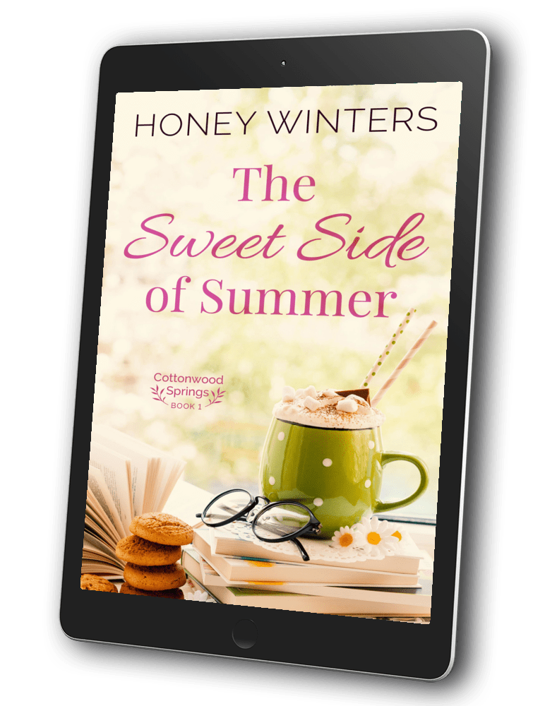 Book cover for the Sweet Side of Summer.